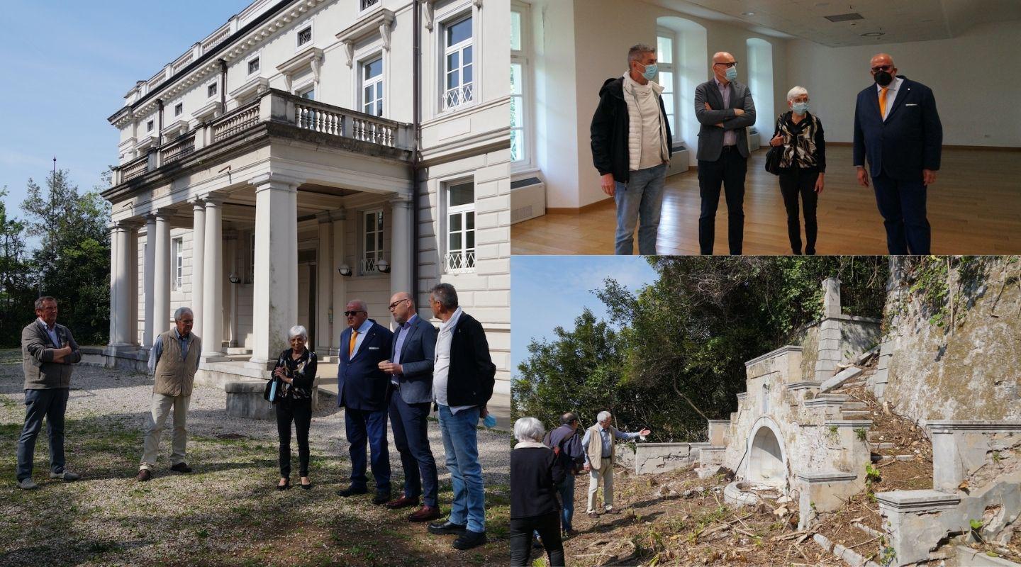 Immagine per Isontina ambiente entra in Villa Ritter, gli uffici nel cuore di Straccis